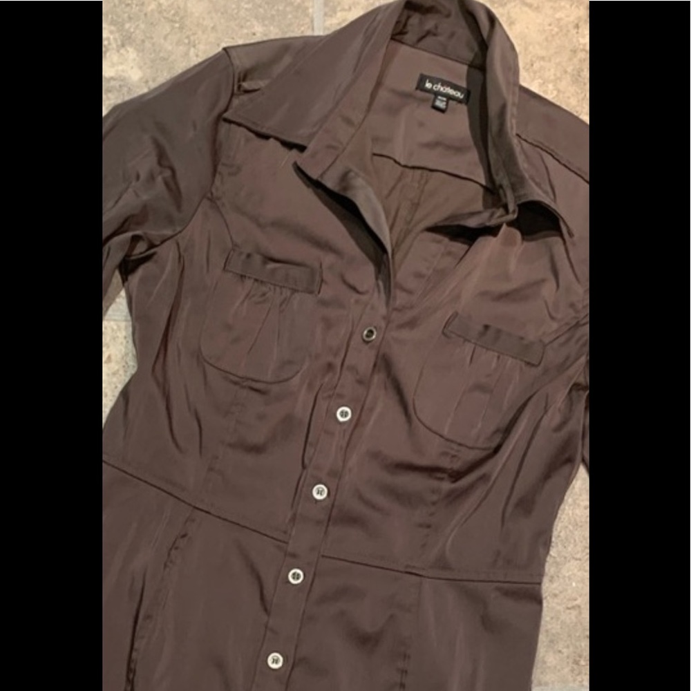 Dress. Le chateau medium    Brown